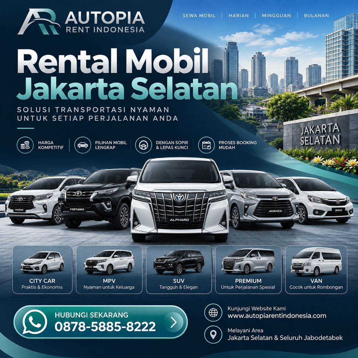 Rental Mobil Jakarta Selatan