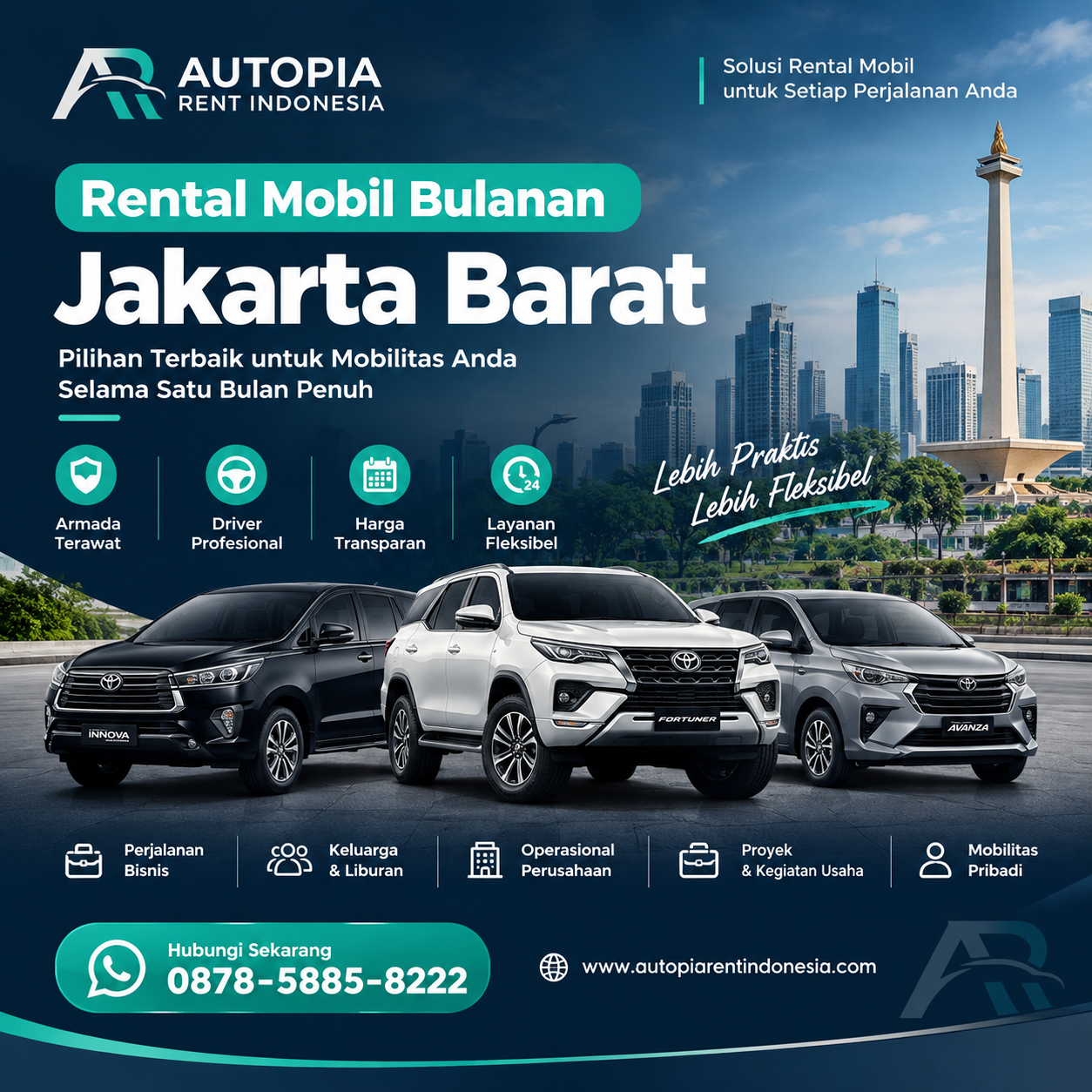 Rental Mobil Bulanan Jakarta Barat