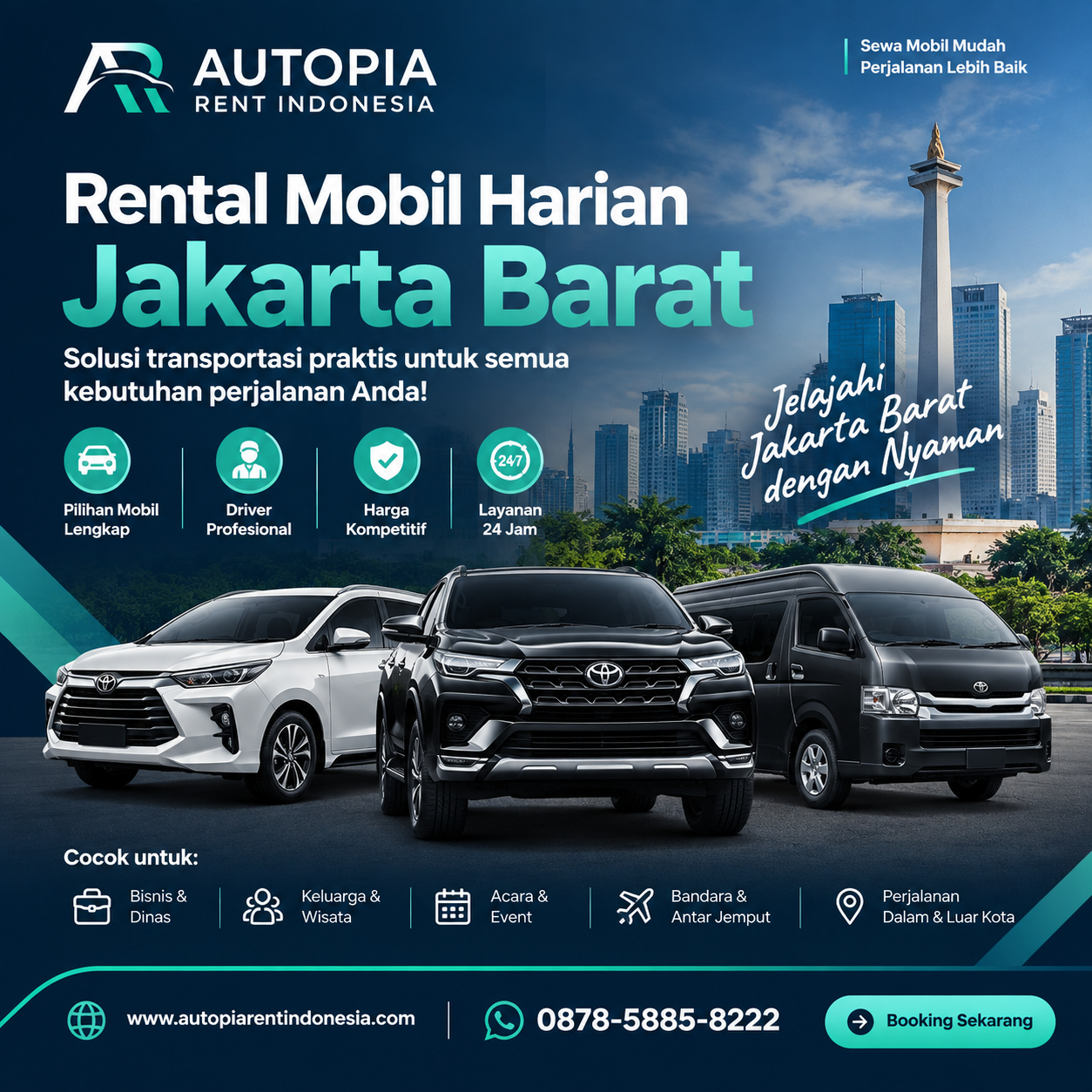 Rental Mobil Harian Jakarta Barat