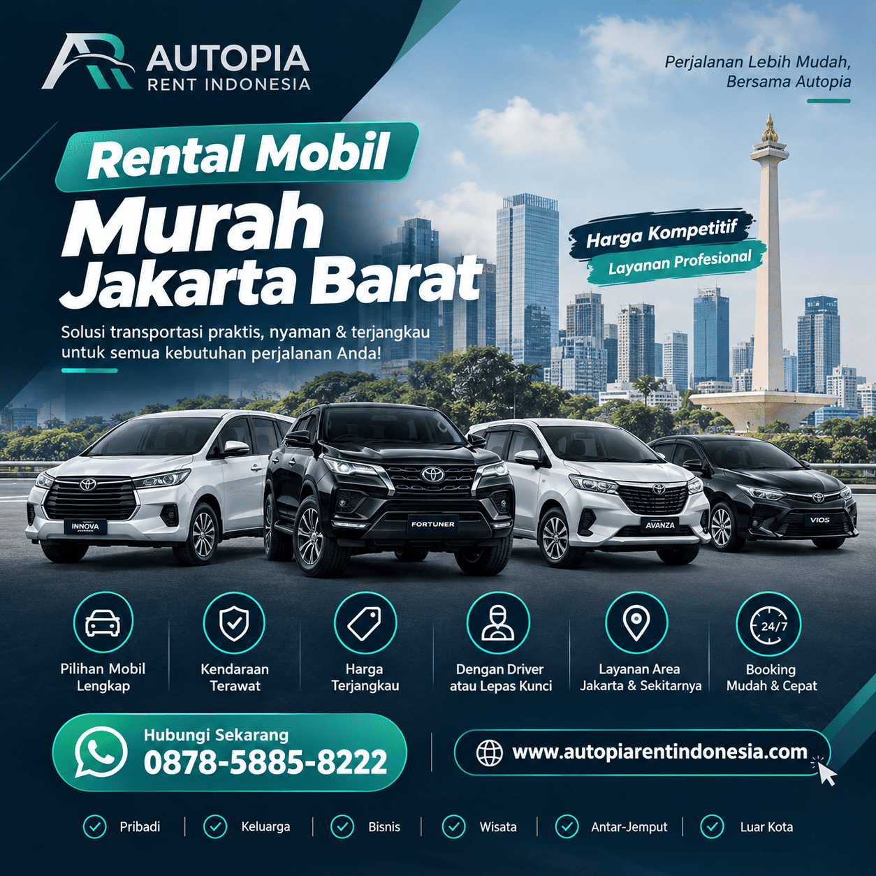 Rental Mobil Murah Jakarta Barat