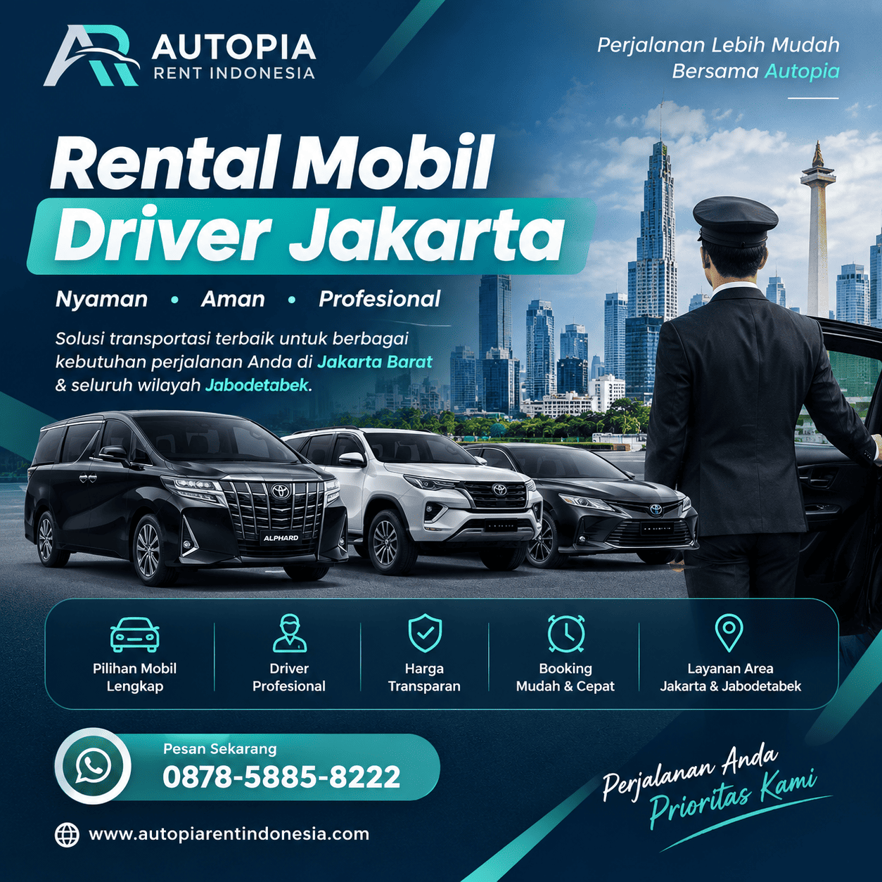 Rental Mobil Driver Jakarta Barat
