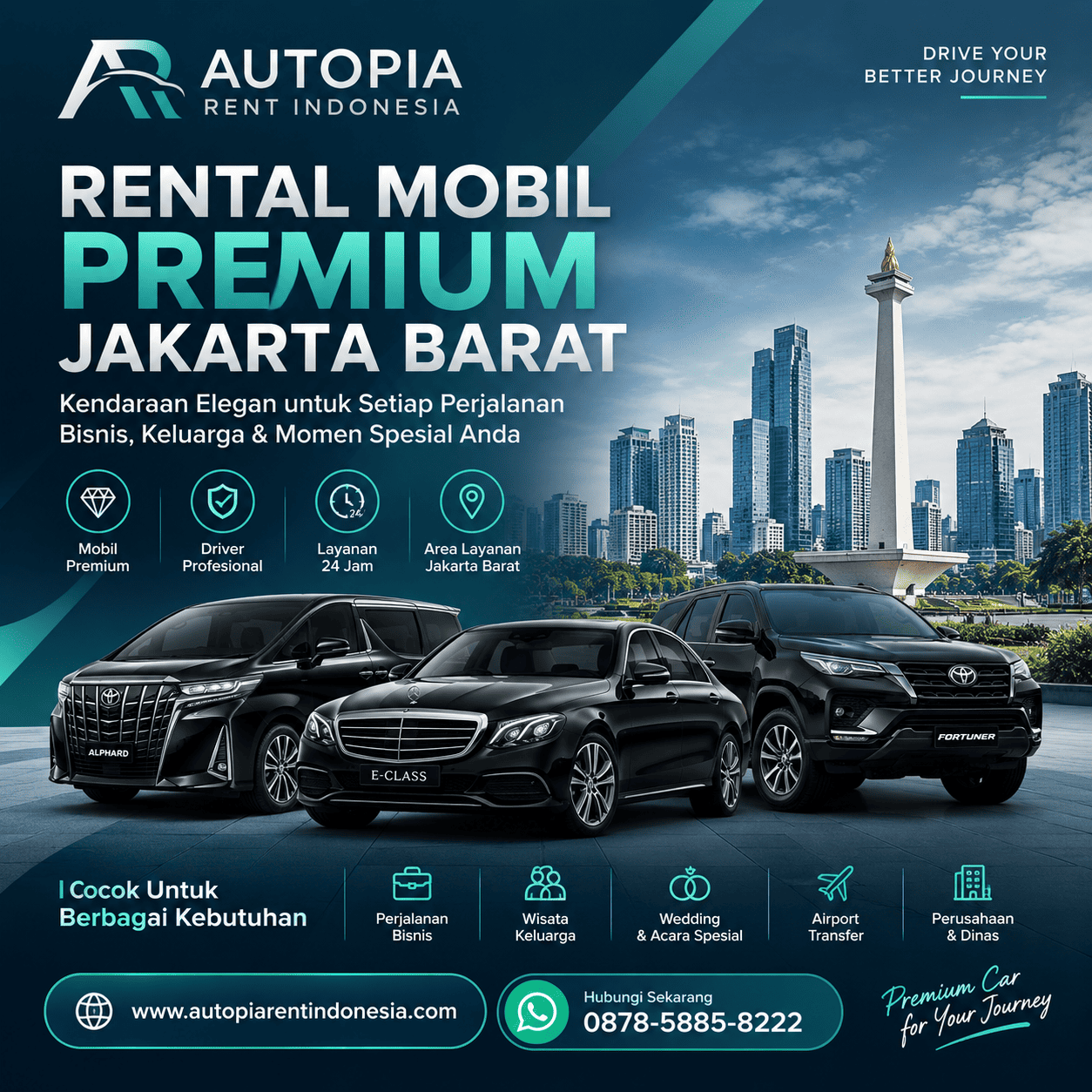 Rental Mobil Premium Jakarta Barat